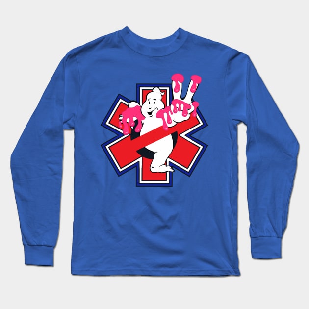 Ghostbusters Medi-Corps “I’ve Been Slimed 2” - Tee Long Sleeve T-Shirt by Ghostbustersmedicorps